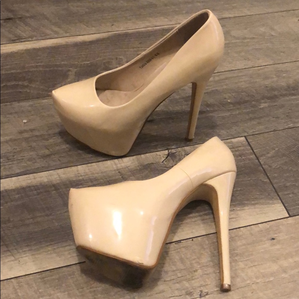 Nude heels